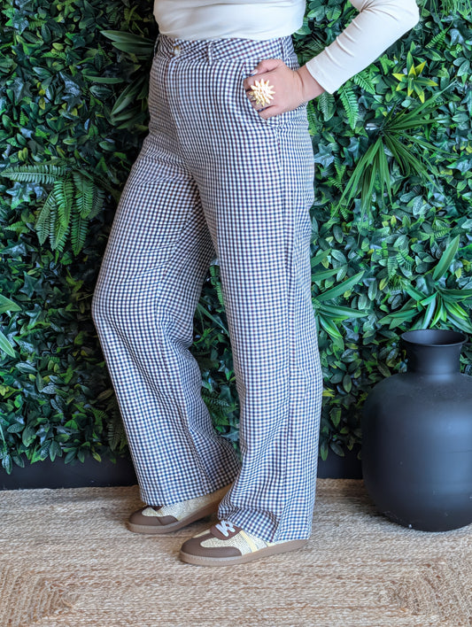 Pantalon vichy