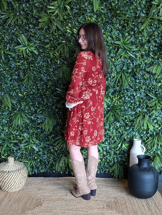Robe fleurie