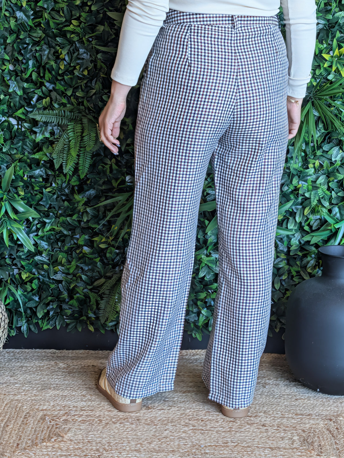 Pantalon vichy