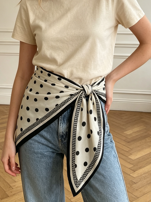 Foulard triangle