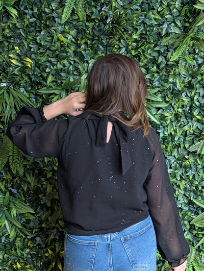 Blouse paillette