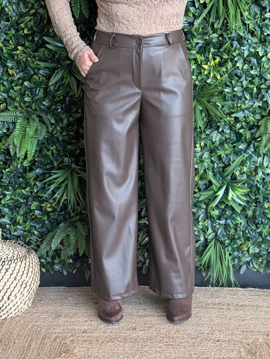Pantalon simili