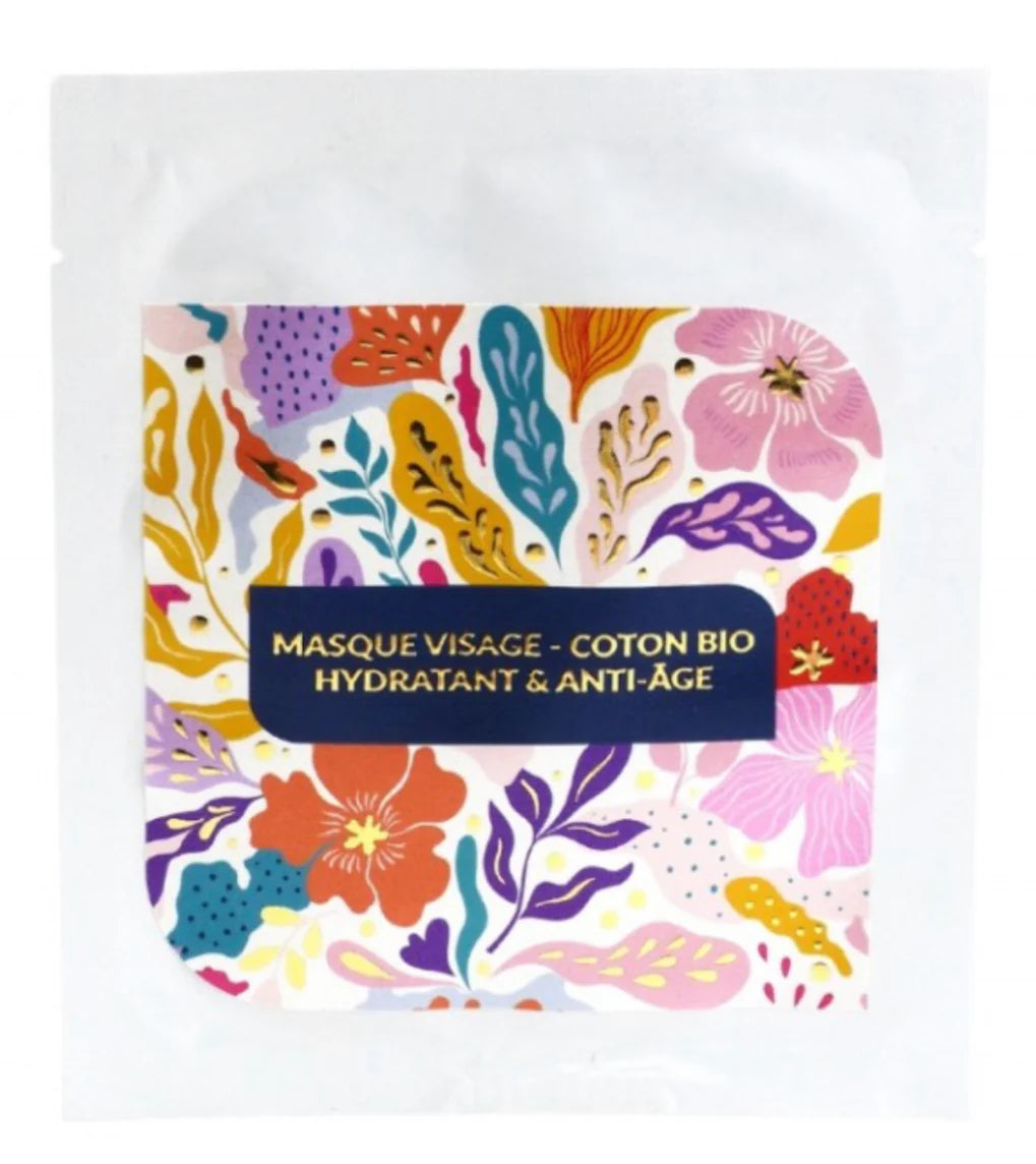 Masque visage en coton BIO
