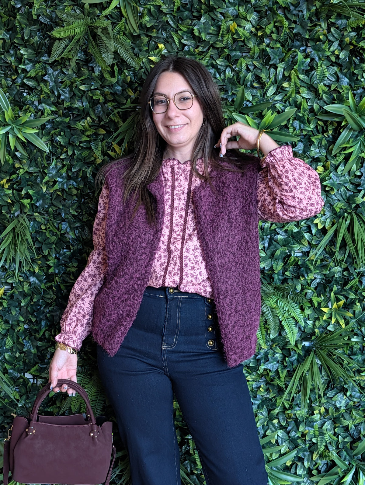 Chemise fleurie