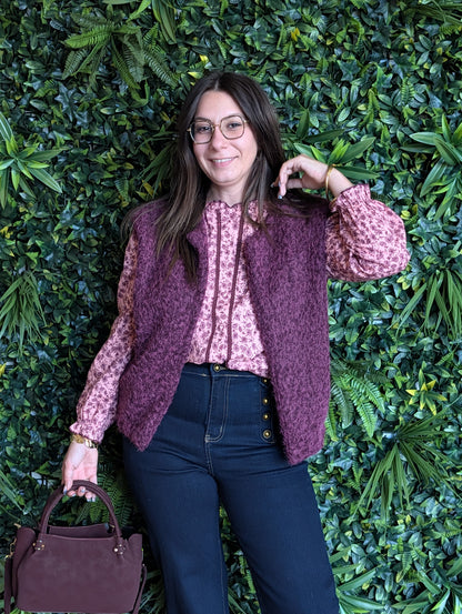 Chemise fleurie