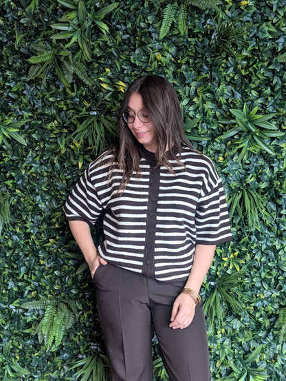 Gilet rayé