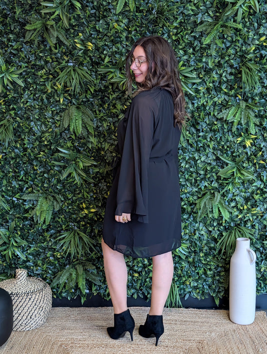 Robe à volant