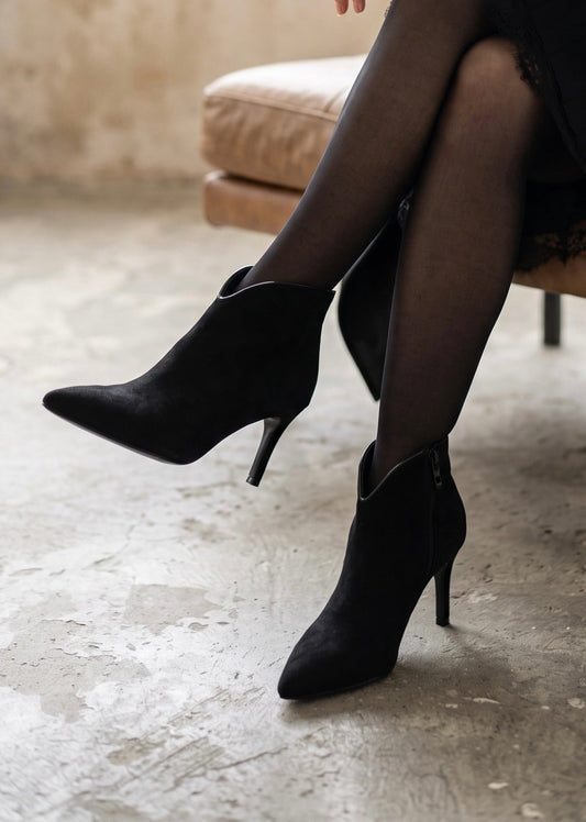 Bottines échancrées