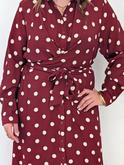 Robe à pois