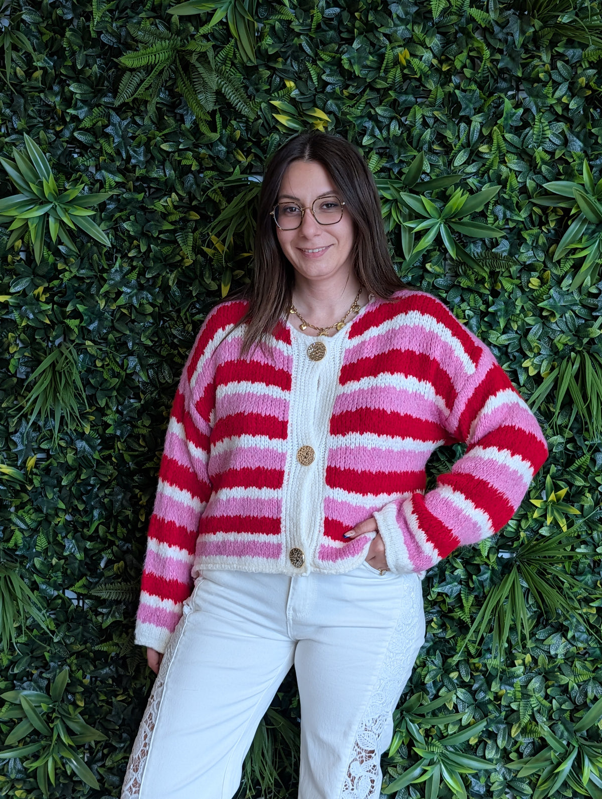 Gilet rayé