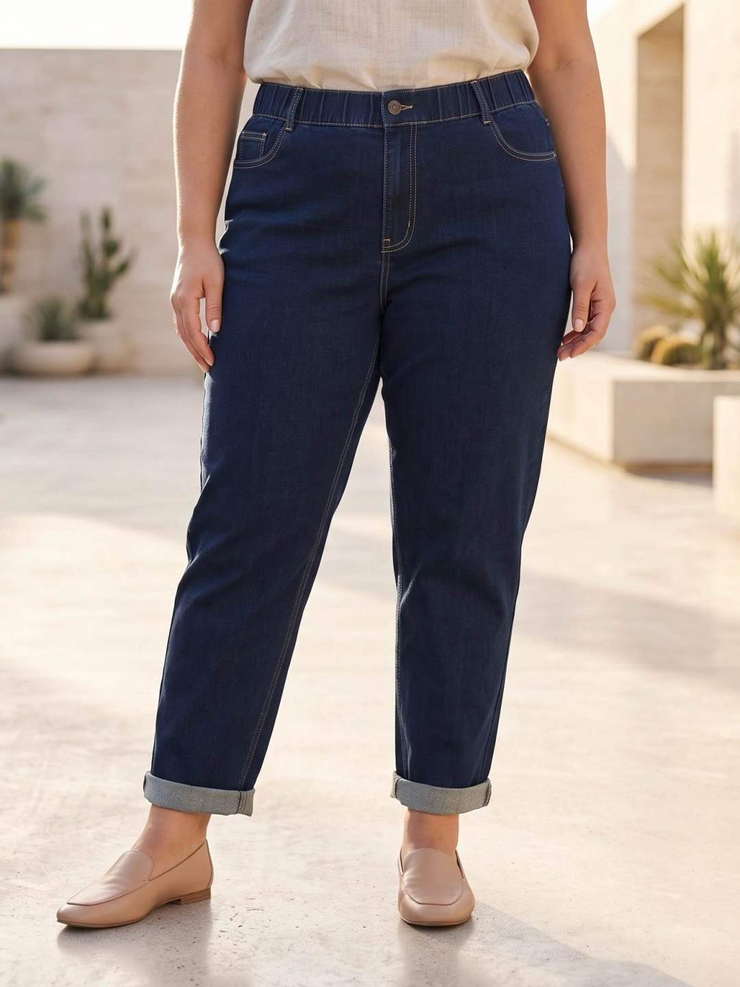 Jean élastique