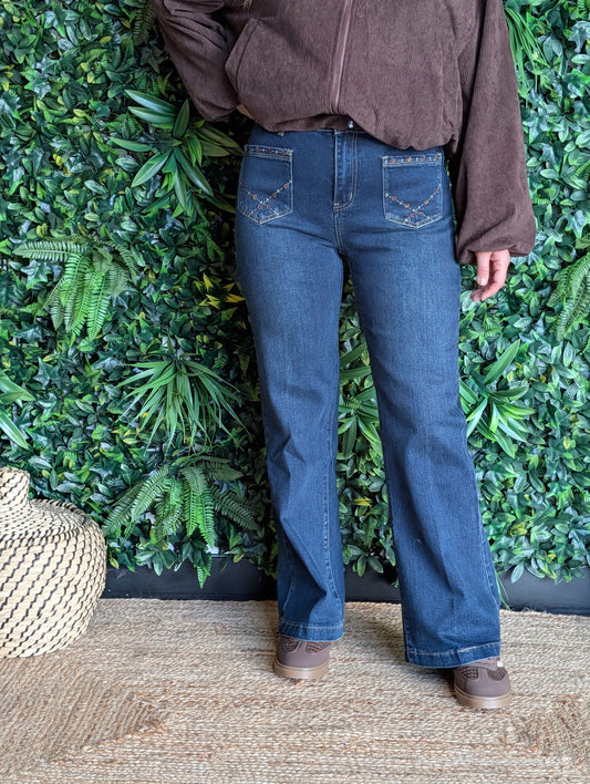 Jean fleur