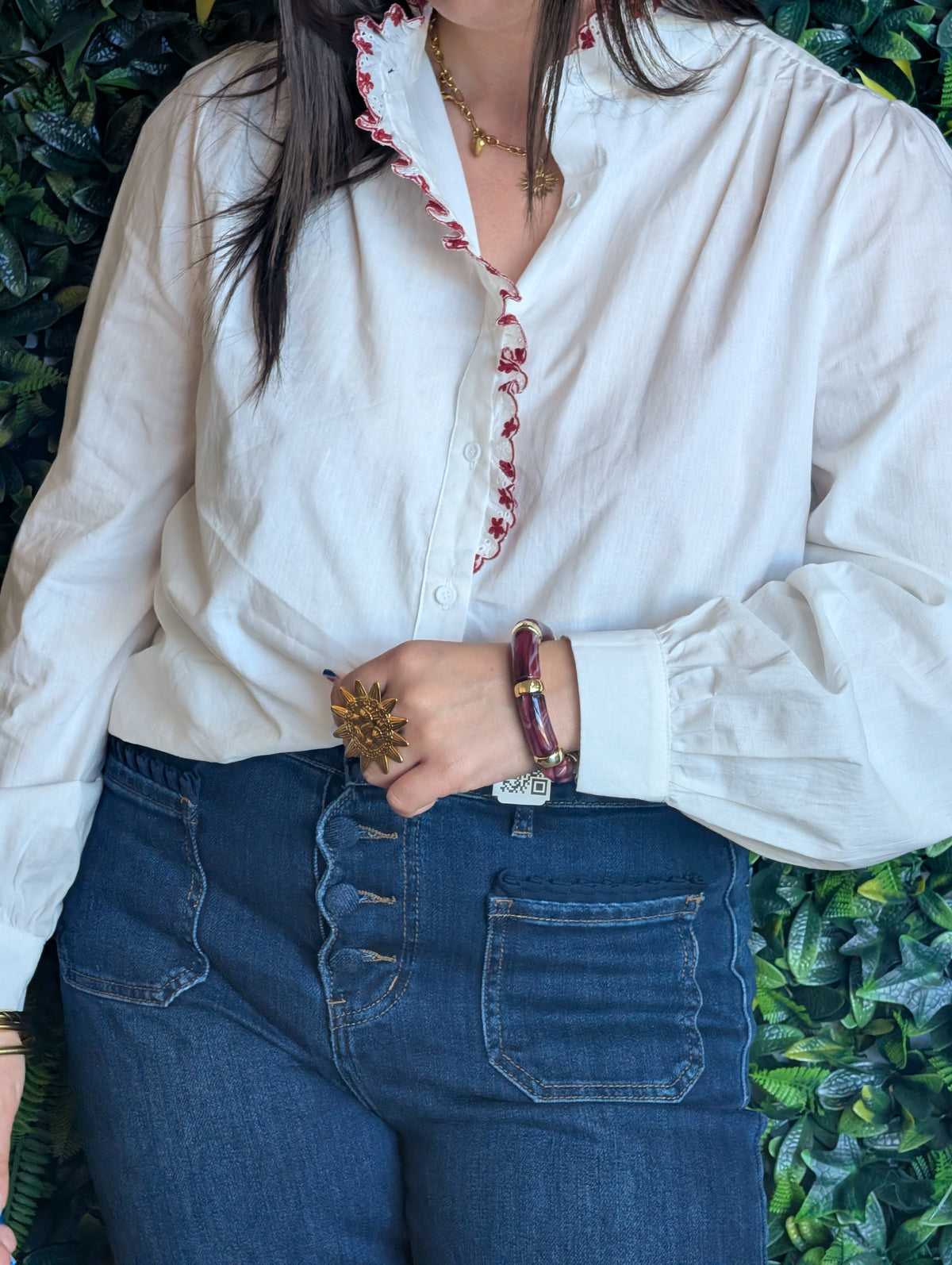 Chemise liseré