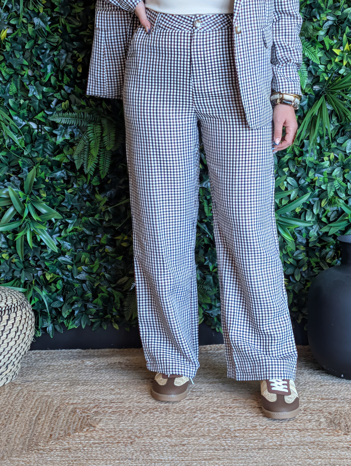 Pantalon vichy