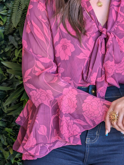 Blouse floral