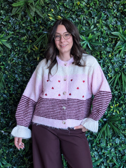 Gilet à coeur