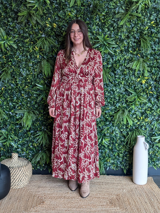 Robe bordeaux