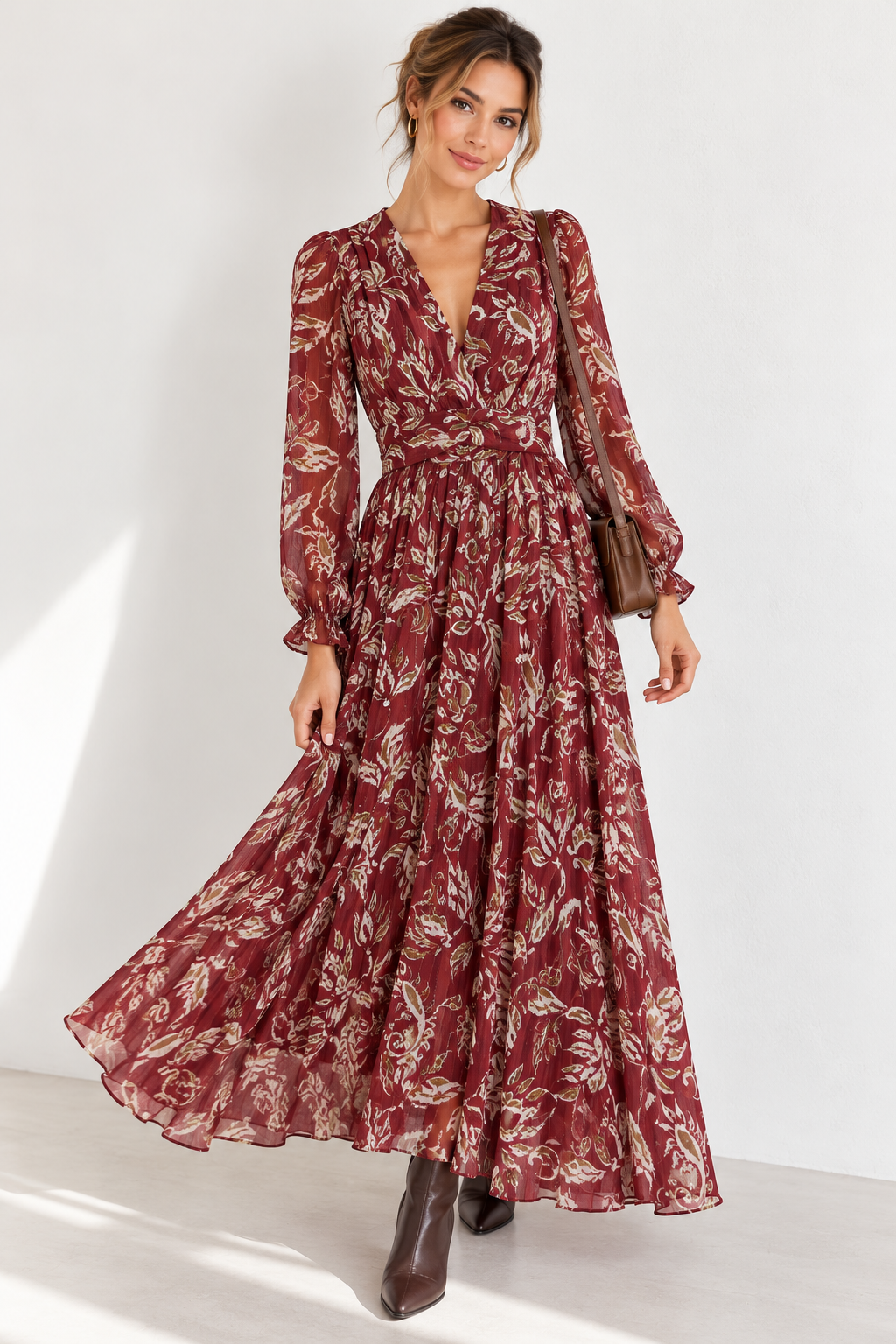 Robe bordeaux