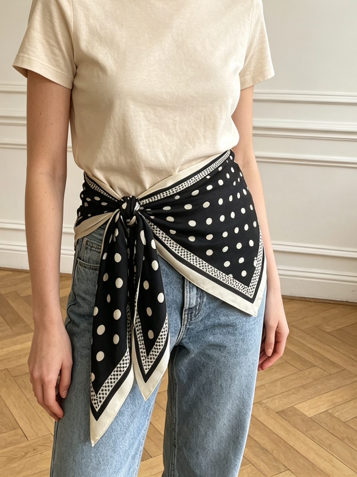 Foulard triangle