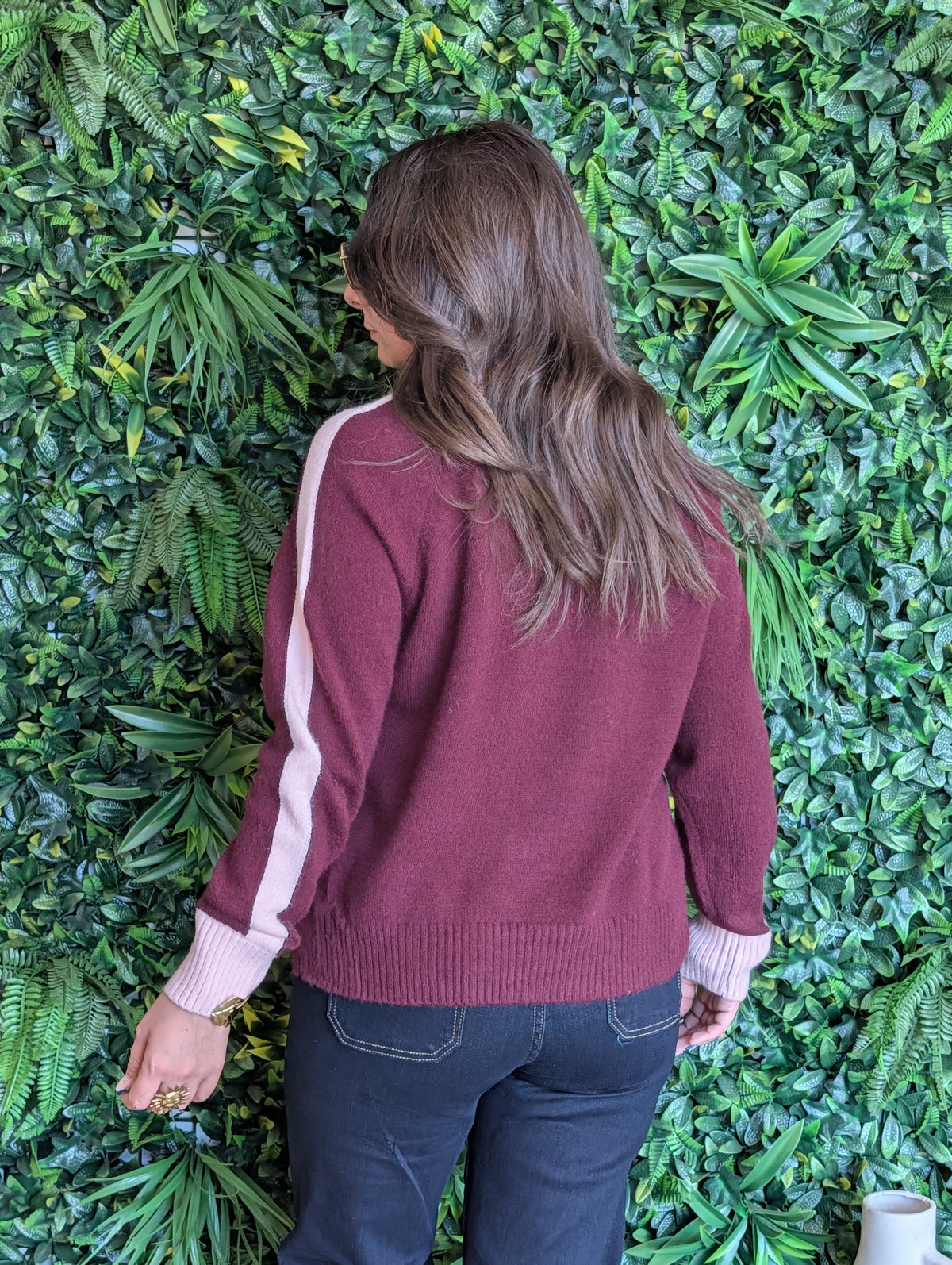 Pull bicolore