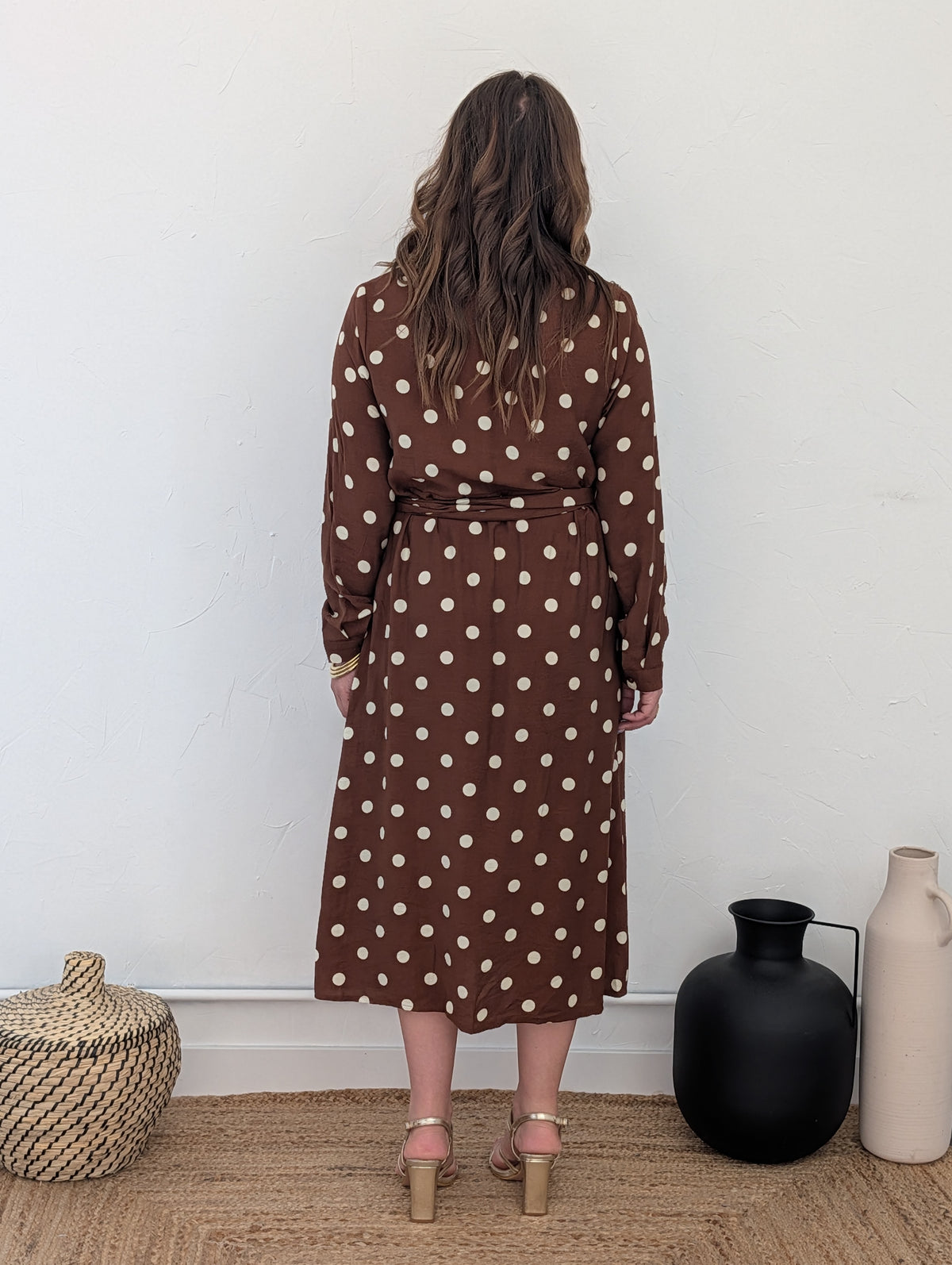 Robe à pois