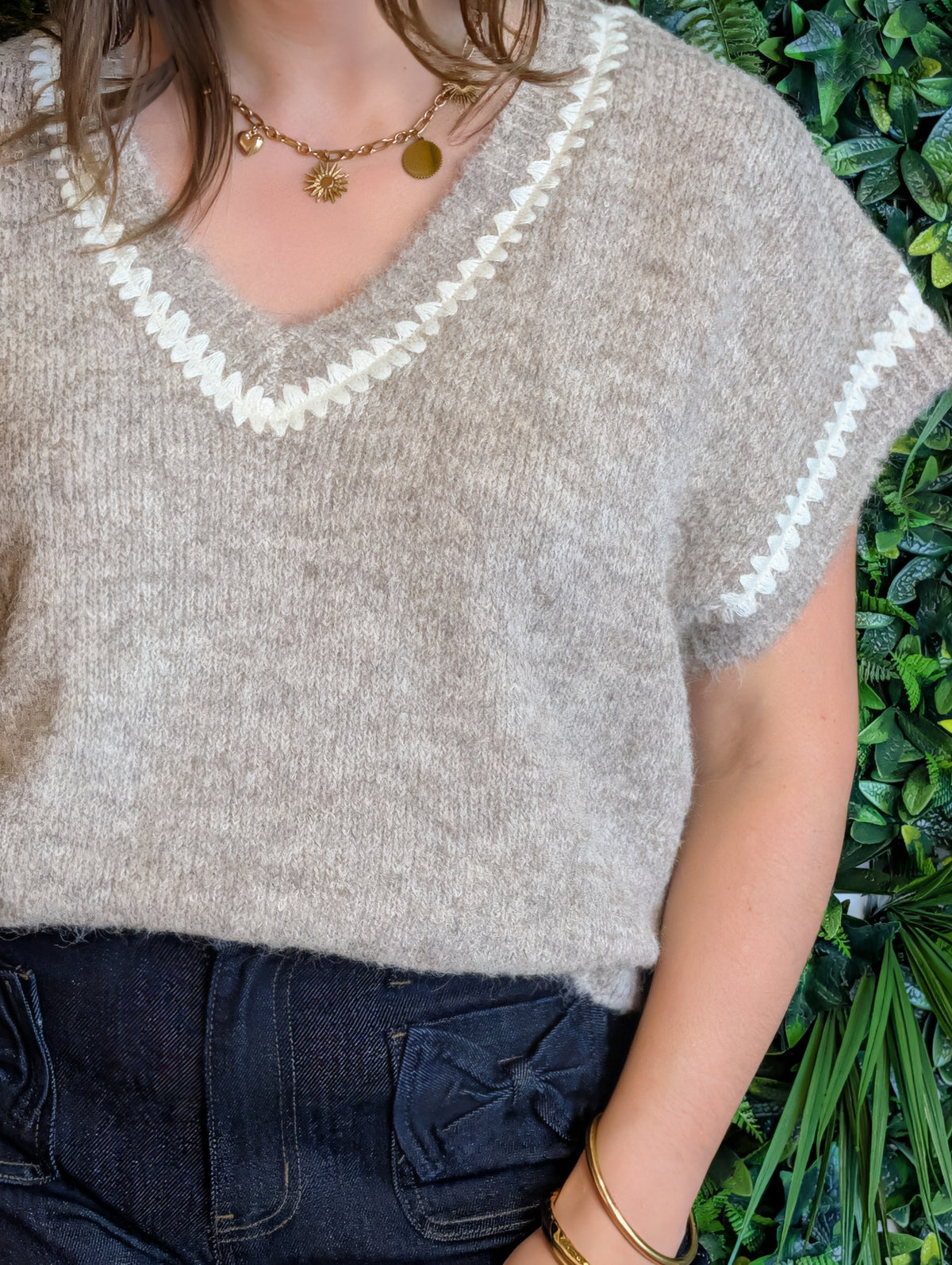 Pull manches courtes