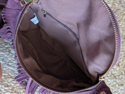 Sac Banane frange