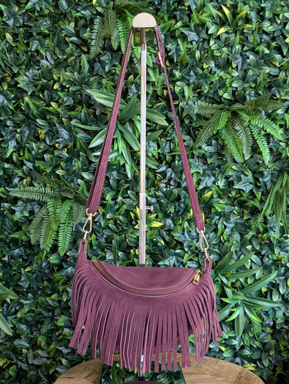 Sac Banane frange