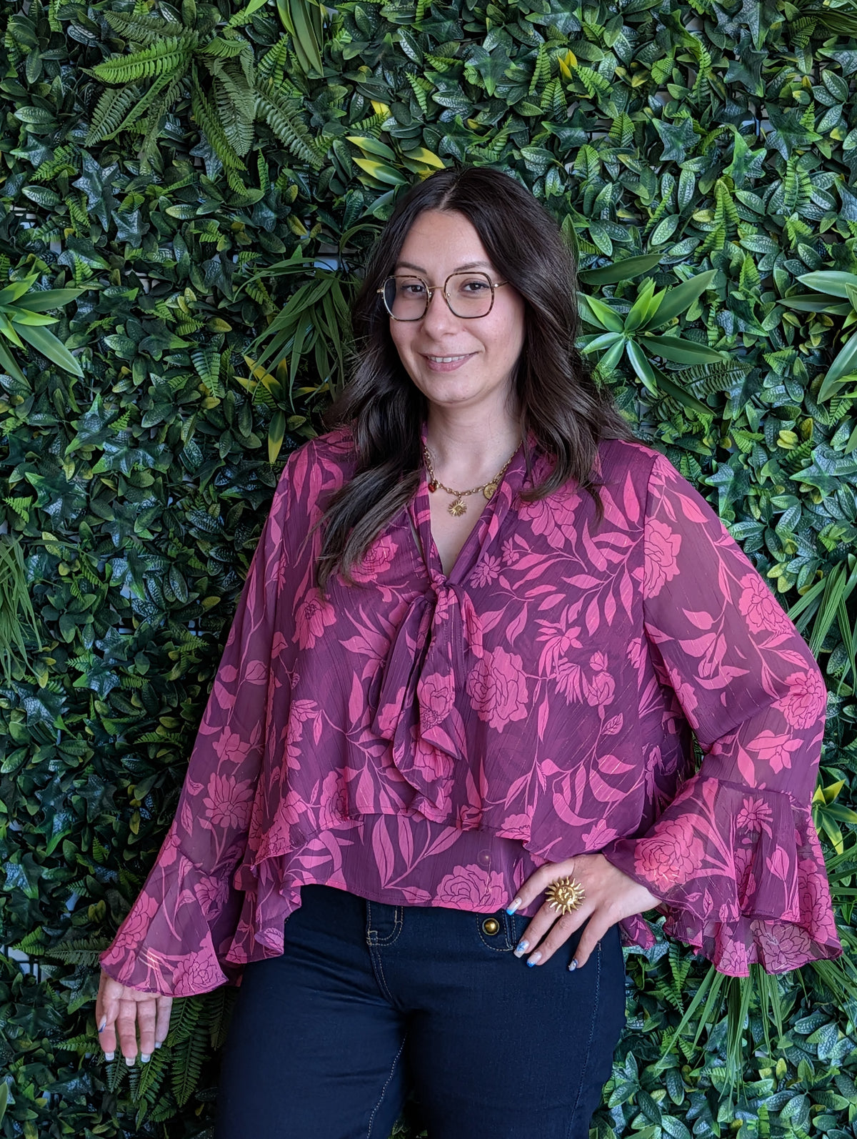 Blouse floral